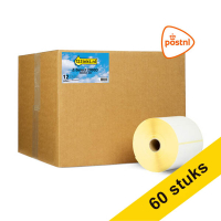 123inkt huismerk vervangt Aanbieding: 5x Zebra Z-Select 2000D PostNL label (800264-605) 102 x 152 mm (12 rollen) 653128
