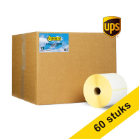 123inkt huismerk vervangt Aanbieding: 5x Zebra Z-Select 2000D UPS label (800264-605) 102 x 152 mm (12 rollen) 653188