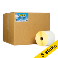 123inkt huismerk vervangt Aanbieding: 5x Zebra Z-Select 2000D label (800264-155) 102 x 38 mm (12 rollen)