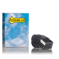 123inkt huismerk vervangt Brady M21-187-C-342 tape krimpkous zwart op wit 8,51 mm x 2,10 m