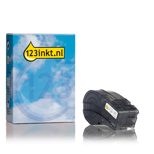 123inkt huismerk vervangt Brady M21-250-C-342 tape krimpkous zwart op wit 11,15 mm x 2,10 m M21-250-C-342C 147165 - 1