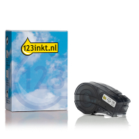 123inkt huismerk vervangt Brady M21-750-423 tape permanent polyester zwart op wit 19,1 mm x 6,40 m M21-750-423C 147247