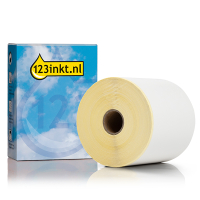 123inkt huismerk vervangt Brother BDE-1J000102-102 linerless label thermisch 102 mm x 56,4 m