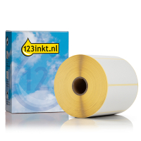 123inkt huismerk vervangt Brother BDE-1J050102-102 voorgestanste labels 102 mm x 50 mm BDE-1J050102-102C 080857