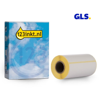 123inkt huismerk vervangt Brother BDE-1J152102-058 voorgestanste GLS labels 102 mm x 152 mm 653230