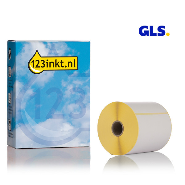 123inkt huismerk vervangt Brother BDE-1J152102-102 voorgestanste GLS labels 102 mm x 152 mm 653231 - 1