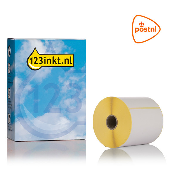 123inkt huismerk vervangt Brother BDE-1J152102-102 voorgestanste PostNL labels 102 mm x 152 mm 653111 - 1
