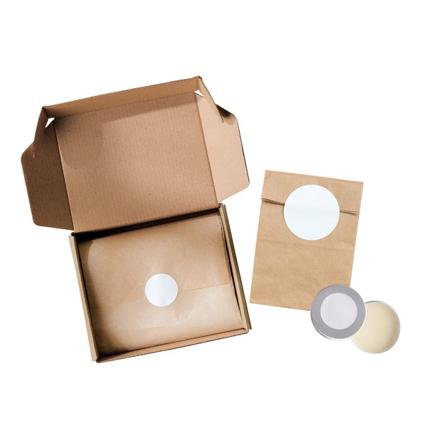 123inkt huismerk vervangt Brother DK-11218 rond label wit 080719 - 2