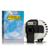 123inkt huismerk vervangt Brother DK-22205 continue apotheeklabel zwart op bruin 653454 - 1