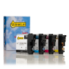 123inkt huismerk vervangt Brother LC-1100HYVALBP multipack zwart + 3 kleuren