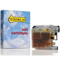 123inkt huismerk vervangt Brother LC-221Y inktcartridge geel lage capaciteit LC221YC 350039