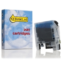 123inkt huismerk vervangt Brother LC-225XLC inktcartridge cyaan hoge capaciteit LC-225XLCC 350045