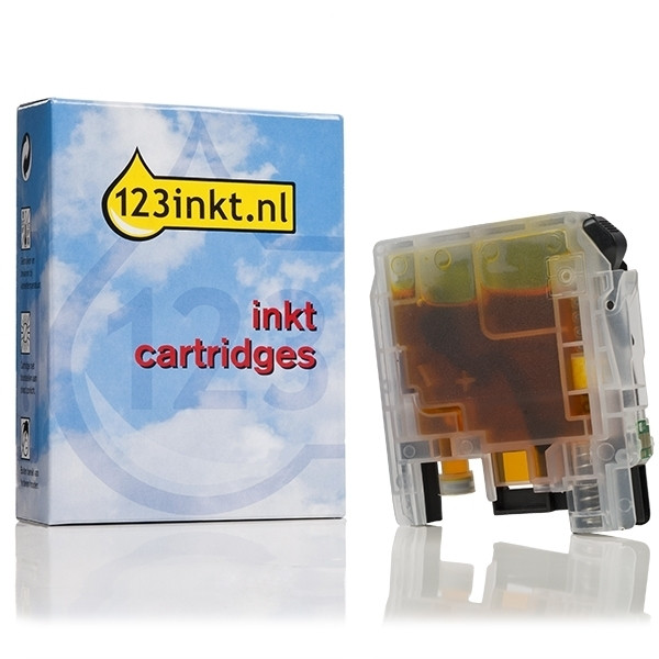 123inkt huismerk vervangt Brother LC-225XLY inktcartridge geel hoge capaciteit LC-225XLYC 350047 - 1