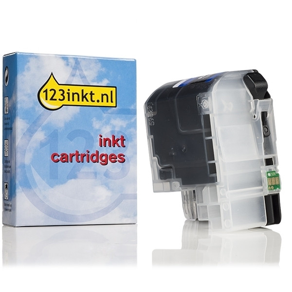 123inkt huismerk vervangt Brother LC-229XLBK inktcartridge zwart extra hoge capaciteit LC-229XLBKC 350048 - 