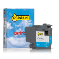 123inkt huismerk vervangt Brother LC-3235XLC inktcartridge cyaan hoge capaciteit LC3235XLCC 051197