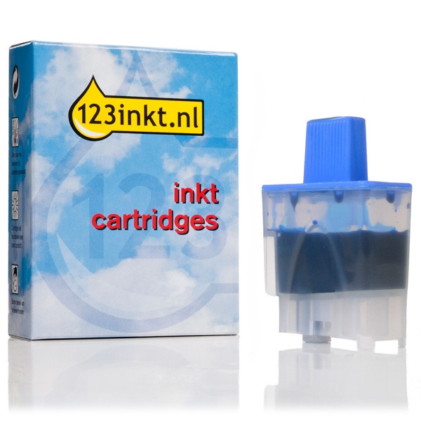 123inkt huismerk vervangt Brother LC-900C inktcartridge cyaan LC900CC 028346 - 1