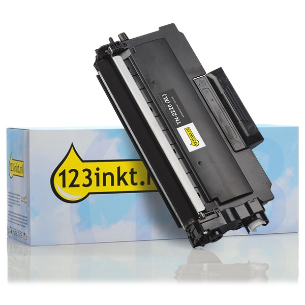 123inkt huismerk vervangt Brother TN-2220 toner zwart extra hoge capaciteit  051106 - 1