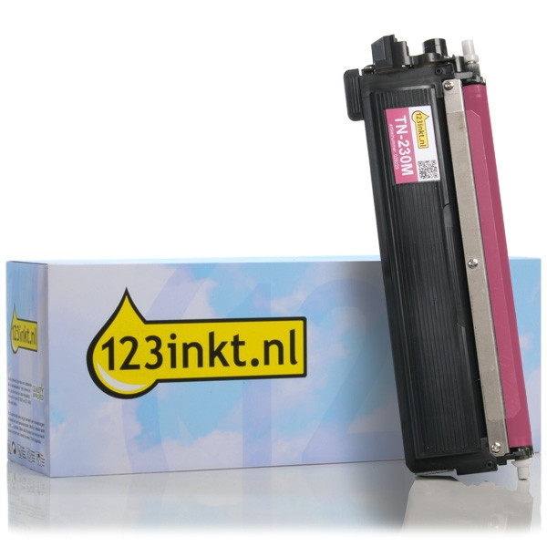 123inkt huismerk vervangt Brother TN-230M toner magenta TN230MC 029223 - 1