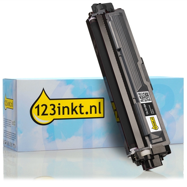 123inkt huismerk vervangt Brother TN-241BK toner zwart TN241BKC 029423 - 1