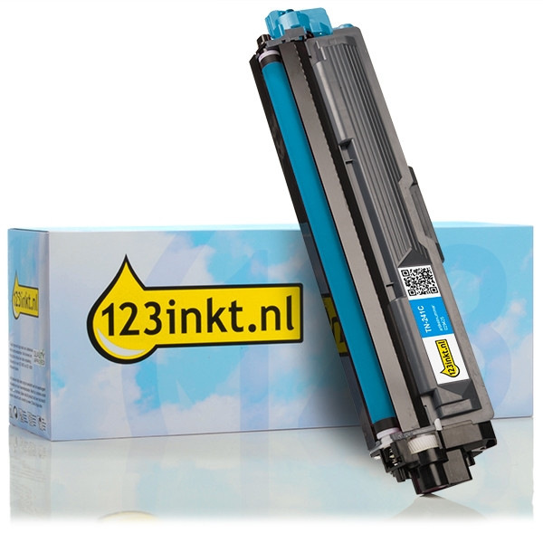 123inkt huismerk vervangt Brother TN-241C toner cyaan TN241CC 029425 - 1