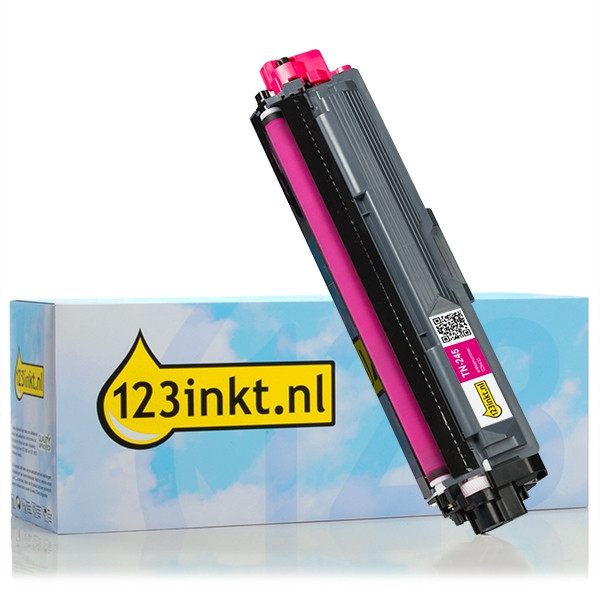 123inkt huismerk vervangt Brother TN-245M toner magenta hoge capaciteit TN245MC 029433 - 1