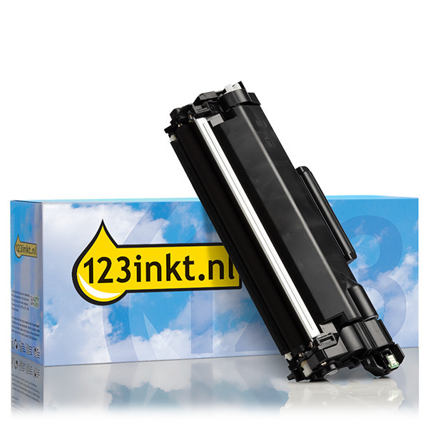 123inkt huismerk vervangt Brother TN-2510 toner zwart TN2510C 051399 - 1