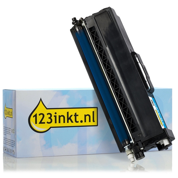 123inkt huismerk vervangt Brother TN-328C toner cyaan extra hoge capaciteit TN328CC 029205 - 1