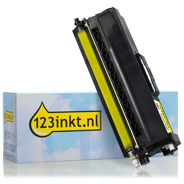 123inkt huismerk vervangt Brother TN-328Y toner geel extra hoge capaciteit TN328YC 029209 - 1