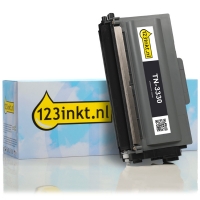 123inkt huismerk vervangt Brother TN-3330 toner zwart TN3330C 029406