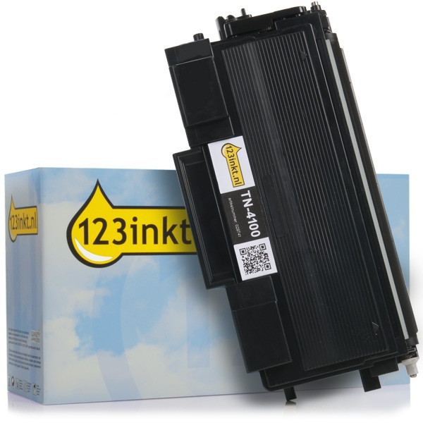 123inkt huismerk vervangt Brother TN-4100 toner zwart TN4100C 029741 - 1