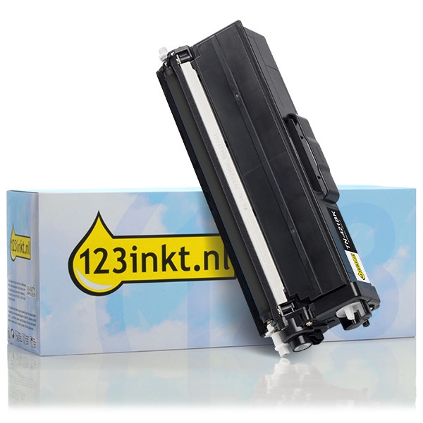 123inkt huismerk vervangt Brother TN-421BK toner zwart TN421BKC 051111 - 1