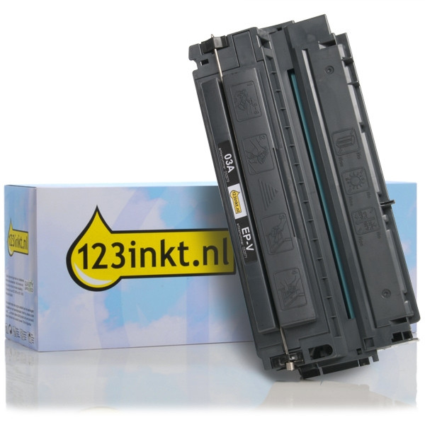 123inkt huismerk vervangt HP 03A (C3903A/EP-V) toner zwart C3903AC 032070 - 1