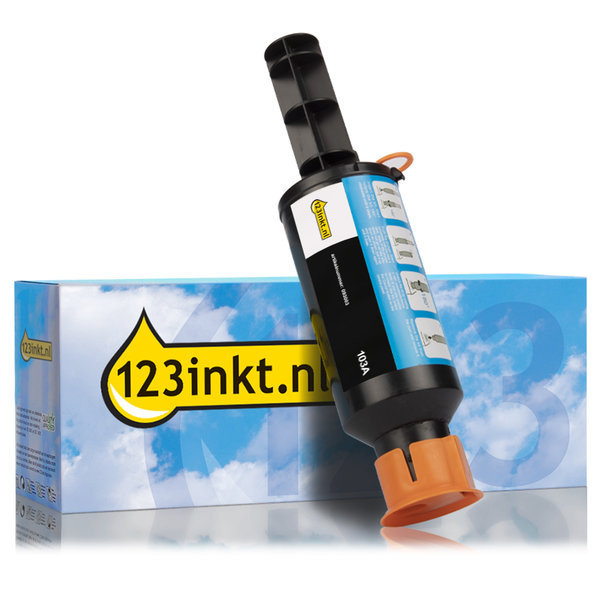 123inkt huismerk vervangt HP 103A (W1103A) toner zwart W1103AC 093083 - 1