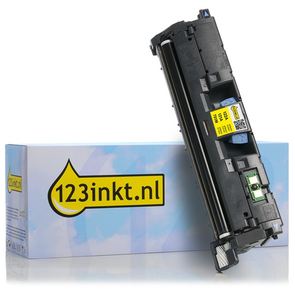 123inkt huismerk vervangt HP 121A (C9702A) toner geel C9702AC 039185 - 1