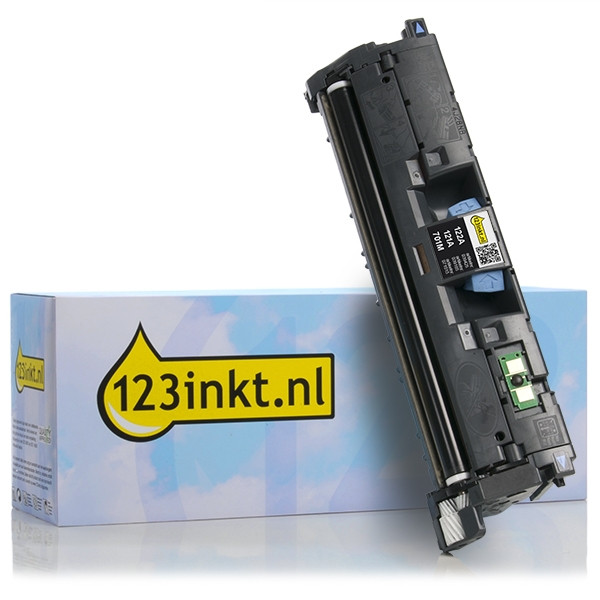 123inkt huismerk vervangt HP 122A (Q3960A) toner zwart Q3960AC 039425 - 1