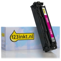 123inkt huismerk vervangt HP 125A (CB543A) toner magenta CB543AC 039811