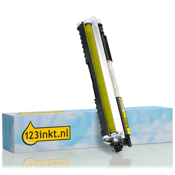 123inkt huismerk vervangt HP 130A (CF352A) toner geel 054755 - 1
