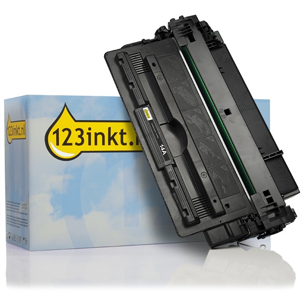 123inkt huismerk vervangt HP 14A (CF214A) toner zwart CF214AC 054665 - 1