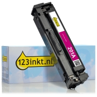 123inkt huismerk vervangt HP 201A (CF403A) toner magenta CF403AC 054867