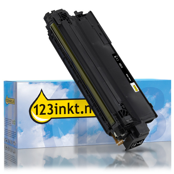 123inkt huismerk vervangt HP 213X (W2130X) toner zwart hoge capaciteit W2130XC 133037 - 1