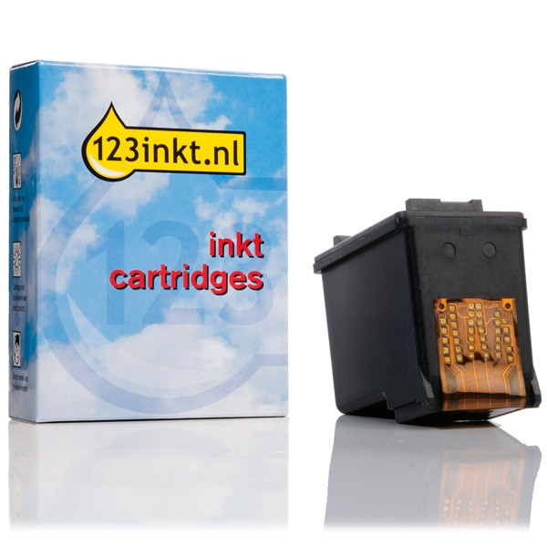 123inkt huismerk vervangt HP 21 (C9351AE) inktcartridge zwart C9351AEC 031753 - 1