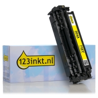 123inkt huismerk vervangt HP 304A (CC532A) toner geel