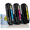 123inkt huismerk vervangt HP 304A (CF372AM) multipack cyaan/magenta/geel 054763 - 1