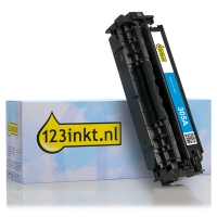 123inkt huismerk vervangt HP 305A (CE411A) toner cyaan