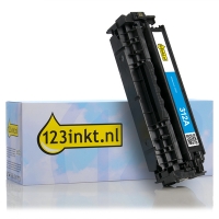 123inkt huismerk vervangt HP 312A (CF381A) toner cyaan CF381AC 054787