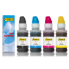 123inkt huismerk vervangt HP 32XL / HP 31 multipack zwart/cyaan/magenta/geel