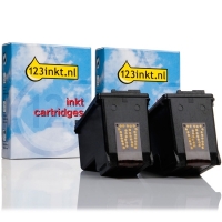 123inkt huismerk vervangt HP 339 (C8767EE) dubbelpak zwart hoge capaciteit C9504EEC 160048
