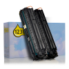 123inkt huismerk vervangt HP 35AD (CB435AD) toner zwart dubbelpak 132122 - 1