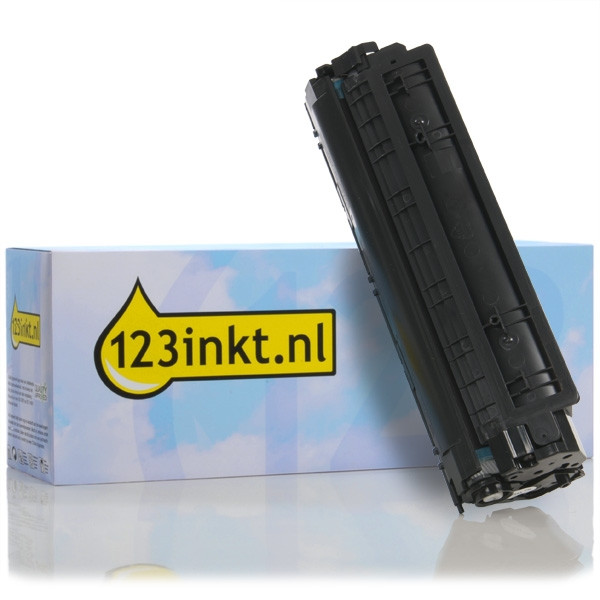 123inkt huismerk vervangt HP 36A (CB436A) toner zwart CB436AC 039783 - 1