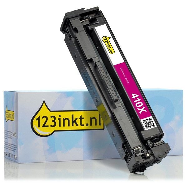 123inkt huismerk vervangt HP 410X (CF413X) toner magenta hoge capaciteit CF413XC 054899 - 1